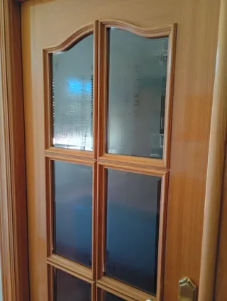 Puertas de roble maciza para interior