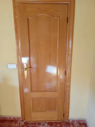 Puertas de roble maciza para interior