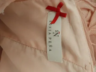 Vestido fiesta Ralph Lauren rosa