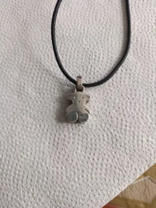 Collar Tous Oso Plata