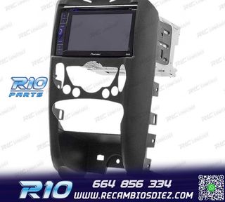 MARCO NEGRO RADIO 1-DIN Y 2-DIN PARA MINI HATCH II CABRIO II