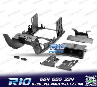 MARCO NEGRO RADIO 1-DIN Y 2-DIN PARA MINI HATCH II CABRIO II