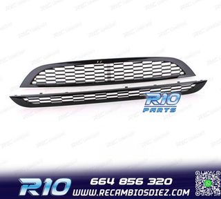 PARRILLA MINI COOPER S 01-06 NEGRO BRILLO