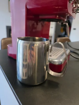 Cafetera Retro Create Roja