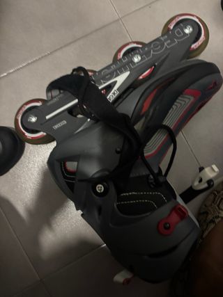 Patines Decathol y protecciones