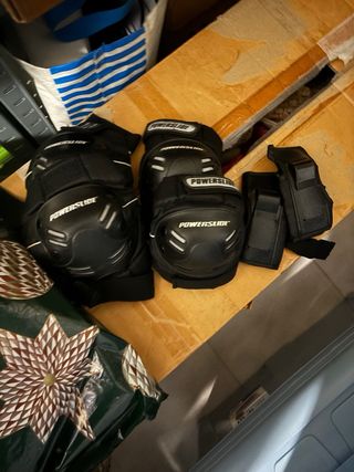 Patines Decathol y protecciones