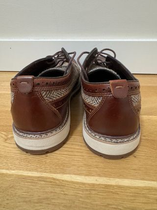 Zapatos Oxford Timberland x Harris Tweed Marrones