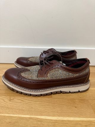 Zapatos Oxford Timberland x Harris Tweed Marrones