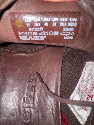 Zapatos Oxford Timberland x Harris Tweed Marrones