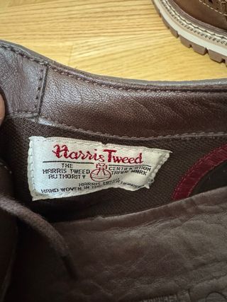 Zapatos Oxford Timberland x Harris Tweed Marrones