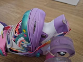Patines 4 ruedas talla 26-29 unicornio