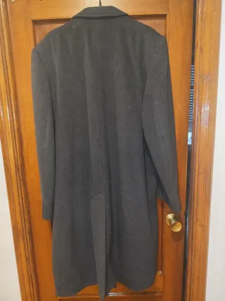 Gabardina hombre gris