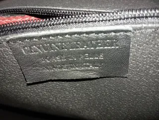 Bolso Piel Italiano Burdeos