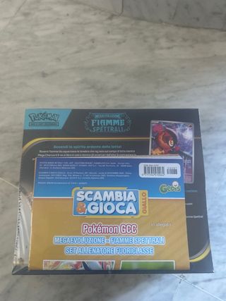 Pokemon Set Allenatore Fuoriclasse Fiamme Spettral