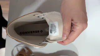 Converse plataforma talla 38