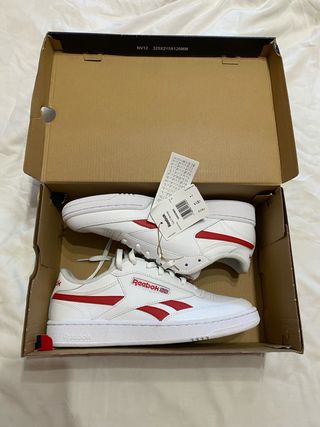 Zapatillas Reebok Club C Revenge Blancas/Rojas