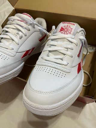 Zapatillas Reebok Club C Revenge Blancas/Rojas