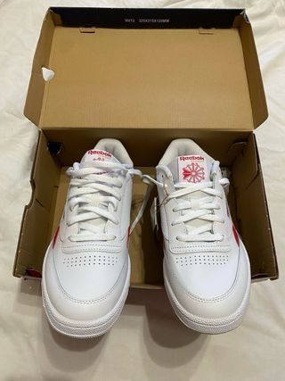 Zapatillas Reebok Club C Revenge Blancas/Rojas