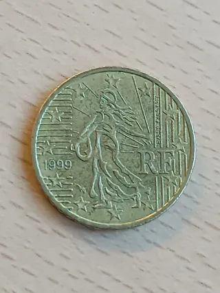 50 céntimos Francia 1999 RF