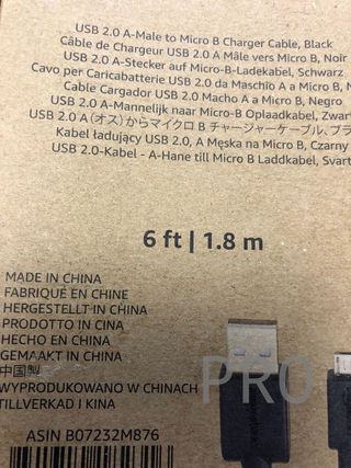 Cable de tipo USB- Amazon Basics