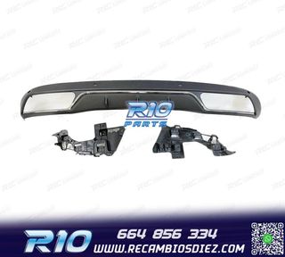 DIFUSOR MERCEDES CLASE C W205 14-18 LOOK C63 MOLDURA PLATEA