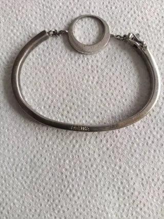 Pulsera Agatha Plata Aro