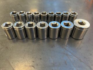 Set 16 chiavi a bussola poligonali