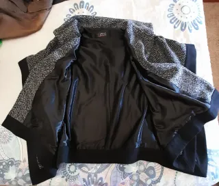 Capa-Joya lana Balmoral botones Swarovski U. NUEVA