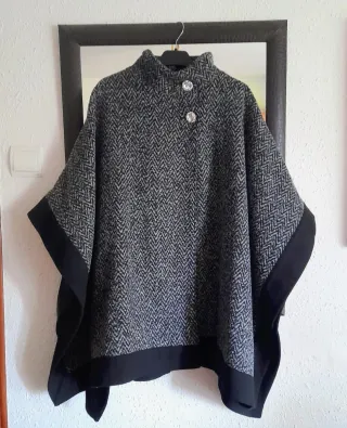 Capa-Joya lana Balmoral botones Swarovski U. NUEVA