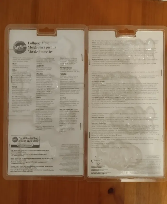 Molde para piruletas Wilton Los dos por 3€