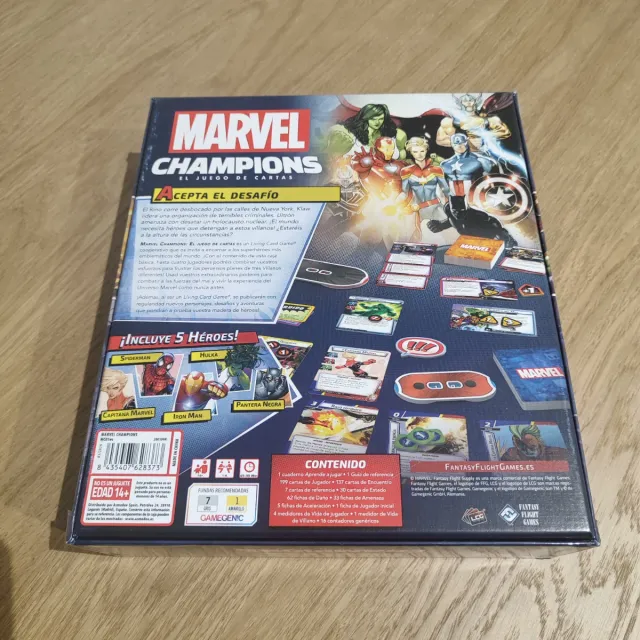 Marvel Champions sin usar