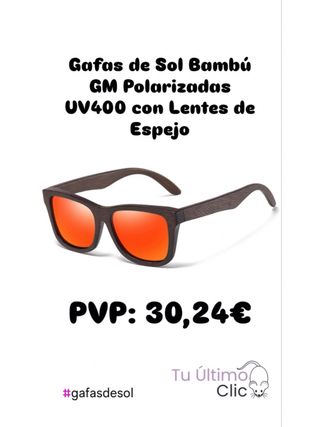 Gafas de Sol Bambú GM Polarizadas UV400
