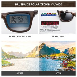 Gafas de Sol Bambú GM Polarizadas UV400