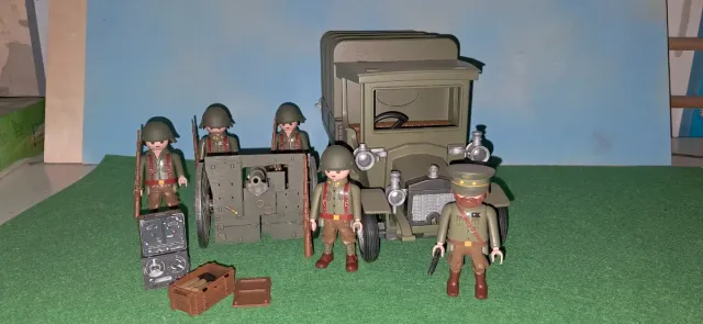 Playmobil lotto Soldati, Cannone e Camion Militare