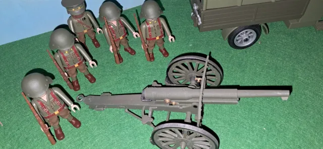 Playmobil lotto Soldati, Cannone e Camion Militare