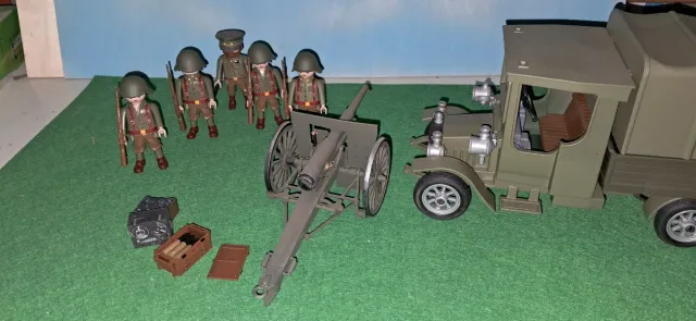 Playmobil lotto Soldati, Cannone e Camion Militare