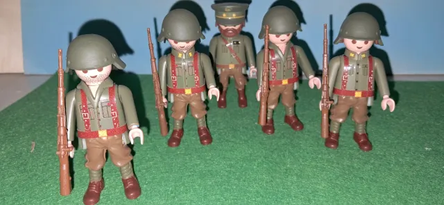 Playmobil lotto Soldati, Cannone e Camion Militare