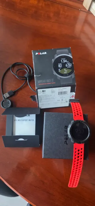 Polar Grit X Smartwatch Rojo