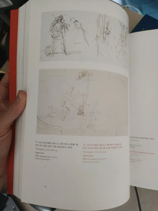 Eduardo Rosales, (1836 - 1873) aquarel·les i di...