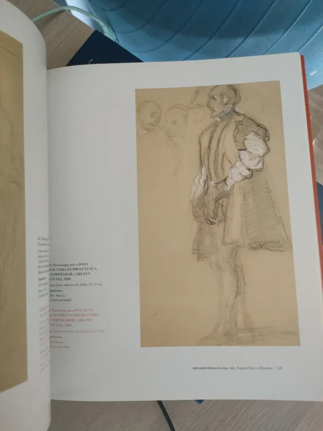 Eduardo Rosales, (1836 - 1873) aquarel·les i di...