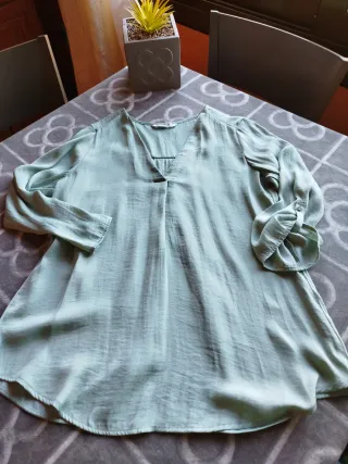 Blusa verde talla única