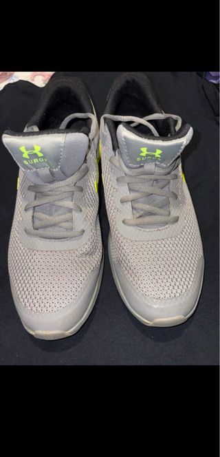 Zapatillas Under Armour Hombre Gris/Amarillo