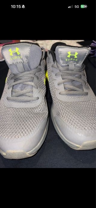 Zapatillas Under Armour Hombre Gris/Amarillo