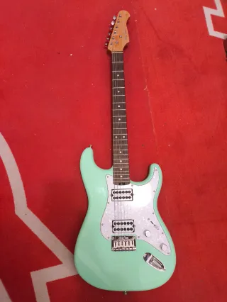 Guitarra Harley Benton STModern HH Seafoam limited