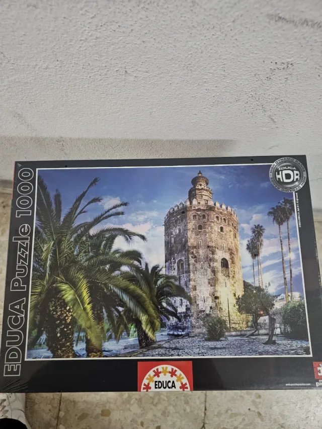 Collezione di 3 puzzle Educa 1000 pezzi