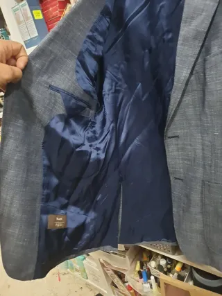 Chaqueta Ollygan Marzotto Azul/Gris