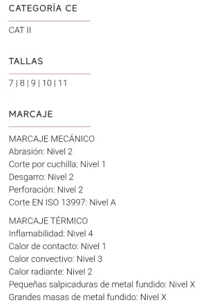 Guantes de Trabajo MASTER NC 3L