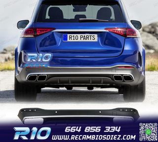 DIFUSOR MERCEDES GLE W167 AMG 19- LOOK GLE63 PLATA