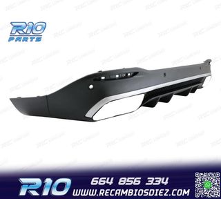 DIFUSOR MERCEDES GLE W167 AMG 19- LOOK GLE63 PLATA