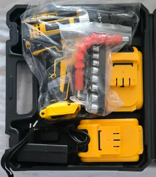 Taladro Eléctrico Inalámbrico + 2 Baterías